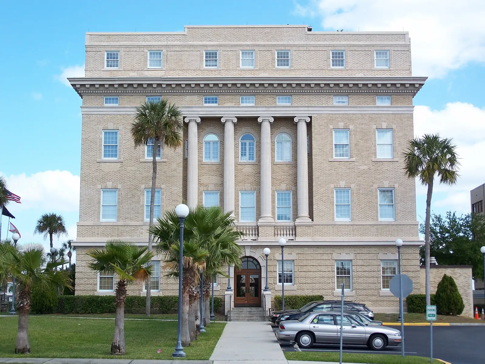 The historic Lake County Courthouse in Tavares, the county seat.